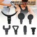 7pcs EVA Fascia Massager Pain Relief Home Muscle Massage Head Set 19mm Caliber