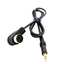 New 3.5mm Mini Jack AUX  M-BUS Audio Input Adapter Cable