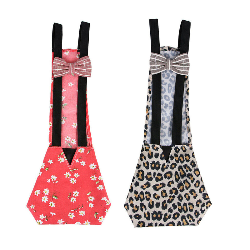 2 Pcs Adjustable V Shape Chicken Duck Poultry Diaper Nappy Farm Clothes - Fabric