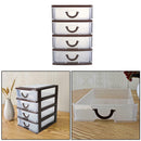 4-Layer Mini Storage Drawer Plastic Cabinet Organizer Box Storage Box for Home