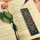DIY Special Shaped Diamond Painting Creative Leather Tassel Bookmark Gift
