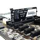 M.2 NVMe SSD To PCI-E X16 Converter Card NGFF M-Key M.2 PCIe PCI-Express X4