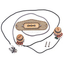3 String Maple Cigar Box Guitar Pickup with Volume & Tone - No Soldering