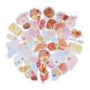 46pcs/box Delicious Food DIY Diary Stickers Paper Labels Gifts Packaging Deco -Q