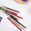 5Pcs Stationery Gel Pens Cool Metallic Kids School Fountain Pens Black 0. Dwwj
