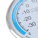 Round Household Analog Thermometer Hygrometer Humidity Monitor Meter Gauge