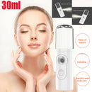 Mini Face Spray Bottle 30mL Nano Mister Facial Skin Steamer Hydrating Moisture