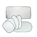 6pcs Set Universal Summer Car Window Windshield Block Thickening Sun Shade Cloth