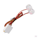 2x Car Truck 12V-85V Flashing Emergency Traffic Advisor LED Strobe Lights