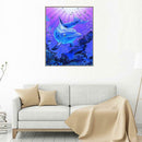 Free Dolphin 5D Diamond Painting Embroidery DIY Cross Stitch Home Decor