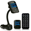 Car Kit MP3 Bluetooth Player FM Transmitter Modulator Rem I5A2 SD New Contr T9T0