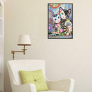 5D DIY Full Drill Diamond Painting 2 Cats Cross Stitch Embroidery Mosaic