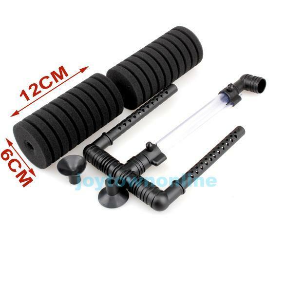 Hot Aquarium Fish Tank Biochemical Sponge Filter Air Pump With Suction Cup