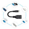 Micro USB to USB OTG Cable Adapter For Smart Android Mobile Phone Tablet PC  Z