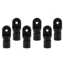 6x Nylon Marine Boat Ship Tube Inside Eye End Cap Hardware Accessories 22mm