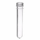 1X(10Pcs Test Transparent Plastic With Cap Dispenser (40Ml, 140 X 25Mm)