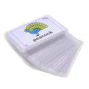 80PCS KIDS LANGUAGE EARLY EDUCATIONAL SIGHT WORDS FLASH CARDS COGNITION CARDS