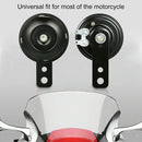 Motorcycle Scooter Bike Bicycle DC12V/1.5A 110dB Trumpet Electric Horn Black