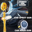 Car Wash Brush Automotive Cleaning with Long Handle Automatic 360 Degree Ga
