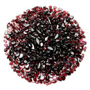 100g Natural Garnet Point Crystal Stone Gravel Fish Tank Decor Rough Specimen