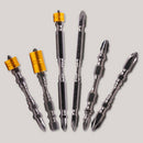 6Pcs Ph2 1/4 Inch Hardness Magnetic 65Mm 110Mm Cross Head Screwdriver Bit D