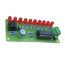 NE555+CD4017 Running LED 10 LED Light Electronic Production Suite DIY Kits