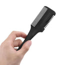 Double Sides Hair Razor Comb Hair Cutting Thinning Trimmer with Blades3 Cy