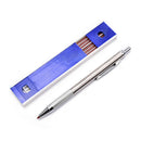 1Set 3.0mm Red Lead Holders Automatic Mechanical Pencil 6 Leads Refills New M&E
