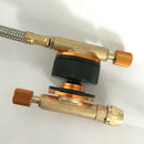 Gas Refill Adapter Camping BBQ Stove Cylinder Fill Coupler Converter Alloy