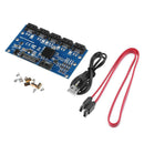 Expansion Card 1 to 5 Port SATA 3.0 Controller Motherboard 6Gbps Multiplier SATA