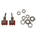 2 Pcs AC 120V/5A 250V/2A ON OFF ON SPDT Toggle Switches