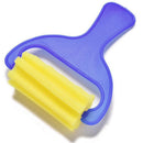 4Pcs Little Artist Rolling Pin Sponge Paint Brushes Kids Art Craft Drawing Tool
