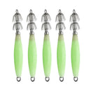 9.5cm Noctilucent Squid Octopus Catch Saltwater Fishing Lure Hook Bait Tackle