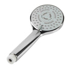 3Modes Water Saving Handheld Round Chrome ABS Bathroom Rainfall Shower Head A