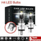 H4 9003 60W 1800LM 6000K Car COB LED Conversion Headlight Bulb Hi/Lo Beam 2Packs