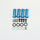 4PCS High Grip Tire & Hub Extension Adapter for WLtoys 144001 124019 RC Car