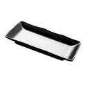 Serving Tray Drinks Snacks Bar Party Tray Black G 25.2x17.6cm