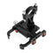 Bicycle Phone Holder Aluminum Motorcycle Handlebar Support Stand (Black) A#S