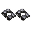 2 Packs IR LED Spot Light 850nm Infrared Board For  Camera 4pcs/set