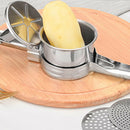 3 in 1 Stainless Steel Potato Masher Ricer Fruit Vegetable Kitchen Press FPP