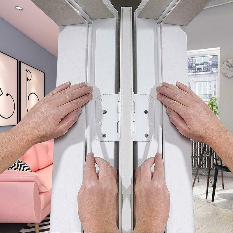 6m Self Adhesive Rubber Seal Strip Soundproof for Door Window (White D-Typ)