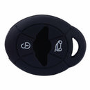 BLACK Silicone 3 Buttons Remote Key Case Cover Fit for BMW Mini Cooper 2002-2007