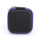 80*80*30mm Square EVA Case Headphone Bluetooth Earphone Cable Storage Box