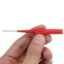 2PCS 0.7mm Multimeter Test Lead Probe Extention Back Piercing Needle Test Probes