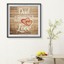 5D DIY Full Drill Diamond Painting Letter Embroidery Kit Bedroom Wall Decor