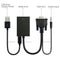 1080P HDMI Male to VGA Female Video Cable Cord Converter Adapter For PC HDTV TV
