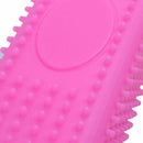 Budd Pet Soft Silicone Rubber Brush Dog Cat Grooming Shower Bath Brush Prof