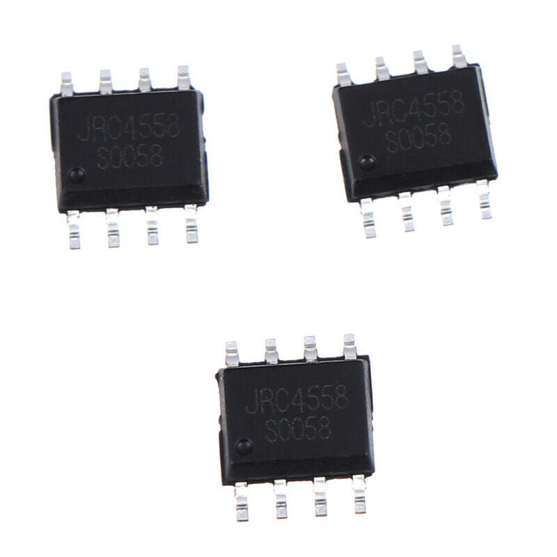 20 PCS NJM4558D SMD SOP-8 Dual Operational AmplifiersB Nw
