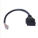 16-Pin Diagnostic Connector OBD2 To 16Pin Adapter Cable Wire OBD2/OBDII