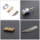 Electric Hand Drill Mini Small 12V Motor and 0.5-3.0mm Twist Drill Rotary T